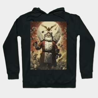 Santa Claus Epic Movie Poster Design Hoodie